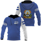 Vybonz Personalized Honduras Hoodie Camisa Honduras Hombres Sweatshirt for Men Women Zip Hoodie Flag Honduran Pride Shirt