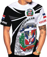 Ligthuy Personalized Dominican Shirt 3D, Dominican Republic Shirts, Dominican Flag Unisex Republica Dominicana Shirt S-5XL