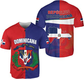 Personalized Dominican Republic Baseball Jersey Shirt,Team Name Republic Dominicana Baseball Jersey for Men and Women