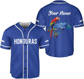 Parvii Personalized Honduras Baseball Shirt, Honduras Camisa Hombre Jersey for Men & Women