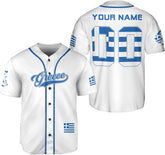 Leprints Personalized Greece Greek Jersey, Greece Greek Soccer Shirt Baseball Grecian Pride Flag Jersey Men Women Shirts