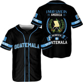 Parvii Personalized Guatemala Baseball Jersey - Custom Guatemala Jersey for Men & Women - Guatemalan Pride Shirt