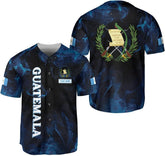 Royal Fight Personalized Name Guatemala Baseball Jersey Shirt Guatemala Camisas Guatemalan Pride T-Shirt Guatemala 3D Shirts