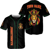 Custom Juneteenth Baseball Jersey Shirt Personalized Juneteenth 1865 Africa Freedom Shirt Black History Month Pride Flag Gift
