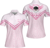 Personalized Bowling Shirts for Women, Custom Name Women Bowling Jersey, Ladies Bowling Polo Shirt for Team