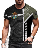 Rivelus Personalized Name Mexican Shirts for Men, Customized Mexico Shirts for Men, Mexico Shirts for Women Mexico Shirt