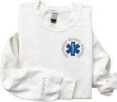 AOVL Personalized Embroidered EMS Sweatshirt Women EMS Sweatshirt Embroidered Sweatshirt For EMS, EMS Shirts Gift