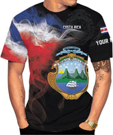 Personalized Costa Rica Shirt Costa Rica Tshirt Costa Rica Shirts for Men & Women Costa Rican Pride Shirt Costa Rica T Shirt