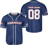 Podagree Personalized Dominican Republic Baseball Jersey Shirt,Team Name Republic Dominicana Baseball Jersey for Men,Women