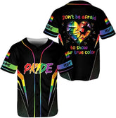 Ligthuy Personalized Name LGBT Pride Baseball Jersey, LGBT Shirts, Pride Clothing, Personalized LGBT Baseball Jersey Shirt