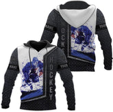 MAPrints Personalized Name Hockey Hoodies 3D, Hockey Hoodies Sweatshirt For Unisex, Hockey Sport Hoodie Uniform For Team