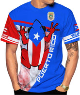 Mostefy Personalized Name Puerto Rico Shirt, Customized Puerto Rico Shirts for Men and Women, Puerto Rico Flag T-Shirt3
