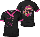 Personalized 3D Nurse Shirt - Graduation & Appreciation Gift