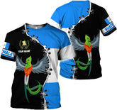 Royal Fight Custom Guatemala Shirt fo Men Flag Quetzal Guatemalan Jersey Shirt 3D Pride for Men Women Gifts Camisas