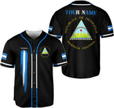 Podagree Personalized Nicaragua Baseball Jersey Shirt Name Nicaraguan Baseball Jersey for Men & Women Nicaraguan Camisas