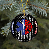 Tinoshop Personalized EMS EMT Paramedic Christmas Ornament 2024, Custom EMS, EMT Uniforms Ornament, Paramedic Ornament Gifts for Doctor Surgery Medical Ornaments, Paramedic Decorations Xmas (ON442)