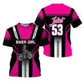 Mostprints Personalized Vintage Motorcycle 3D Shirt