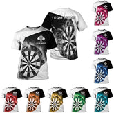 Personalized Darts T- Shirts, Dartboard Shirts, Darts 3D Sweatshirt, Hoodies Gift, Dart Shirts for Team, Dart League