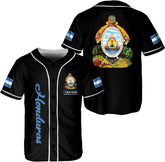 Leeprints Personalized Honduras Baseball Jersey Shirt, Honduras Jersey for Men and Women
