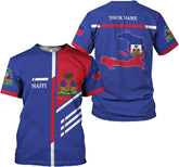 Personalized Haiti Shirt Haiti Tshirt Haiti Shirts for Men & Women Haitian Pride Tshirt Haiti t Shirt Haiti Gifts Tee