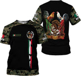 AOVL Personalized Rooster shirts 3D Rooster Mexican Shirts for Men Rooster Mexico Shirt Rooster Shirt for Men Women S-5XL