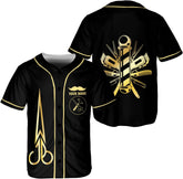 Ligthuy Personalized Baber Baseball Jersey, Hairdresser Baseball Jersey Barber Shop Life, Barber Shirts for Men and Women