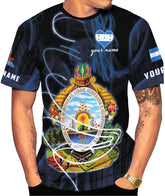 Paniprints Personalized Honduras Shirt 3D Camisa Honduras Hombres Honduras Shirts Men Women, Honduras Tshirt Honduras t Shirt (Multi 4)