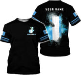 Rivelus Guatemala Shirt - 3D Guatemala Flag Camisa, Guatemalan Pride T-Shirt for Men & Women