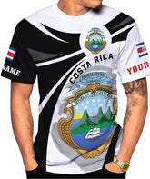 Ligthuy Personalized Costa Rica Shirt 3D, Costa Rica Tshirt, Costa Rica Shirts for Men Women, Costa Rican Pride Flag