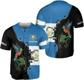 Parvii Personalized Guatemala Baseball Jersey - Custom Guatemala Jersey for Men & Women - Guatemalan Pride Shirt