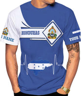 HomeDesign Personalized Honduras Shirt Camisa Honduras Hombres Honduras Shirts Men & Women, Honduras Tshirt Honduras t Shirt