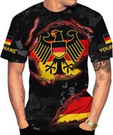 Ligthuy Personalized Germany 3D Custom Shirt Gift for Men and Women, German Flag Shirt S-5XL