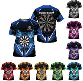 Personalized Darts T- Shirts, Dartboard Shirts, Darts 3D Sweatshirt, Hoodies Gift, Dart Shirts for Team, Dart League