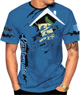 Rivelus Guatemala Shirt - 3D Guatemala Flag Camisa, Guatemalan Pride T-Shirt for Men & Women