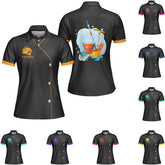 MoonArt Personalized Housekeeping Polo Shirts 3D Print Cleaning Service, Housekeeper House Cleaning Uniforms for Women