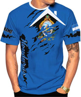 Generic Honduras Shirt 3D - Personalized Men Women T-Shirt, S-5XL, Multi 10 Colors, Soft Comfortable, Vibrant Print for Soccer Fans