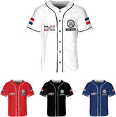 Custom Dominican Jersey for Men Dominican Baseball Jersey Dominican Baseball Jersey Dominicana Shirt Dominican Flag Jersey