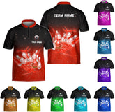 Ligthuy Personalized Bowling Jersey 3D, Bowling Shirts for Team, Bowling Shirt Unisex for Men Women, Bowling Shirts for Men