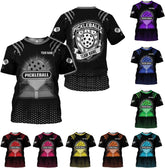 Mostefy Personalized Name Team's Name Pickleball Shirt 3D, Pickleball Shirts, Funny Pickleball Shirts for Team, Men Women