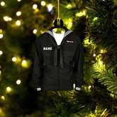 RoyalBro Personalized Sailor Christmas Ornaments, Custom Sailor Uniform Ornament, Sailboat Ornament Anchor Sailing Ornament Sailboat Ornament, Gift for Sailor Hanging Tree Decor (S2)