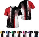 Podagree Personalized Name Bowling Shirts for Men and Women 3D, Bowling Shirts for Team Bowling, Bowling Shirts Gift