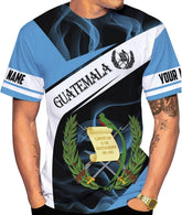 Personalized Name Guatemala Shirt Guatemala Camisas Guatemalan Pride T-Shirt Guatemala 3D Shirts Gift for Men Women