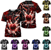 Mostprints Custom 3D Bowling Shirts Personalized for Men and Women - Unique Team Shirt & Gifts for Bowling Lovers