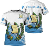 Personalized Guatemala Shirt Guatemala Camisas Guatemala Flag Shirts, Guatemalan Pride T-Shirt, Guatemala Jersey Shirt