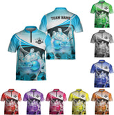 Ligthuy Personalized Bowling Jersey 3D, Bowling Shirts for Team, Bowling Shirt Unisex for Men Women, Bowling Shirts for Men 2