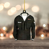 Personalized Sailor Christmas Ornaments, Custom Sailor Uniform Ornament, Sailboat Ornament Anchor Sailing Ornament Gifts Sailboat Ornament, 2D Flat Boat Gift for Sailor Hanging Tree Decor Xmas (SL2)