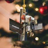 Personalized Ironworker Ornaments, Custom Christmas Ornament Ironworker Outfit, Ironworker Lover Fan, Ironworker Costume Wood Plastic Ornament, Christmas Tree Ornaments, Christmas Decor (IW5)