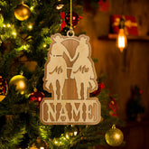 Personalized Cowboy Ornament, Horse Ornament 2024, Cowboy Christmas Ornaments, Boy on Horse, Western Cowgirl Ornaments, Cowboy Boots and Hat Christmas Ornament (CB 7)