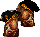 Personalized Name Basketball Shirt, Boys Basketball Gifts, Basketball Repeat, Basketball T-Shirt, Custom Basketball Player