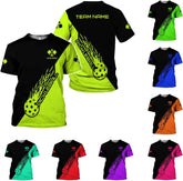Personalized 3D Pickleball Shirts for Men, Pickle Ball Jersey Shirt Short Sleeve, Pickleball Shirt Gifts for Grandpa